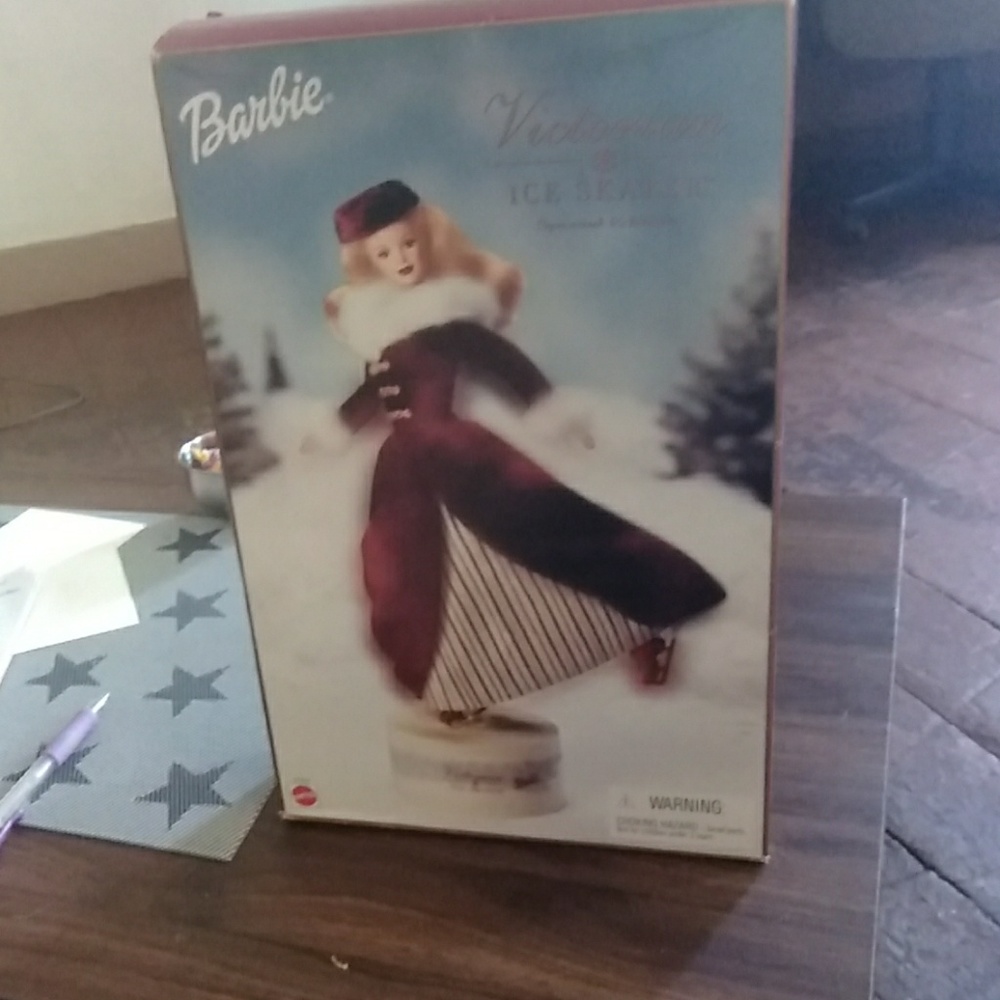 Victorian ice skater special edition barbie